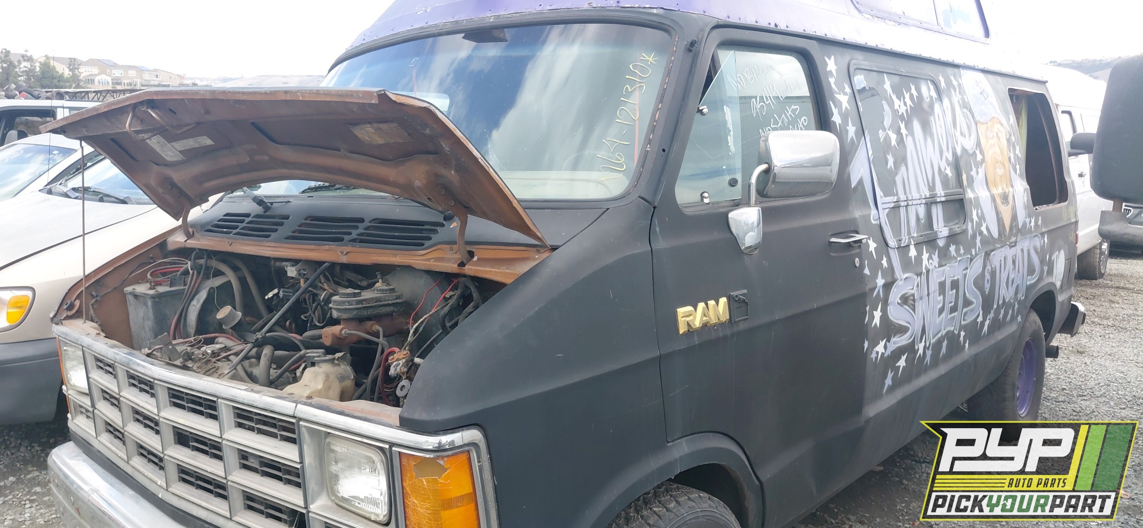 1987 DODGE B150 available for parts