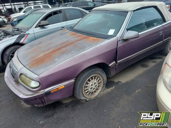 1995 CHRYSLER LEBARON partes disponibles