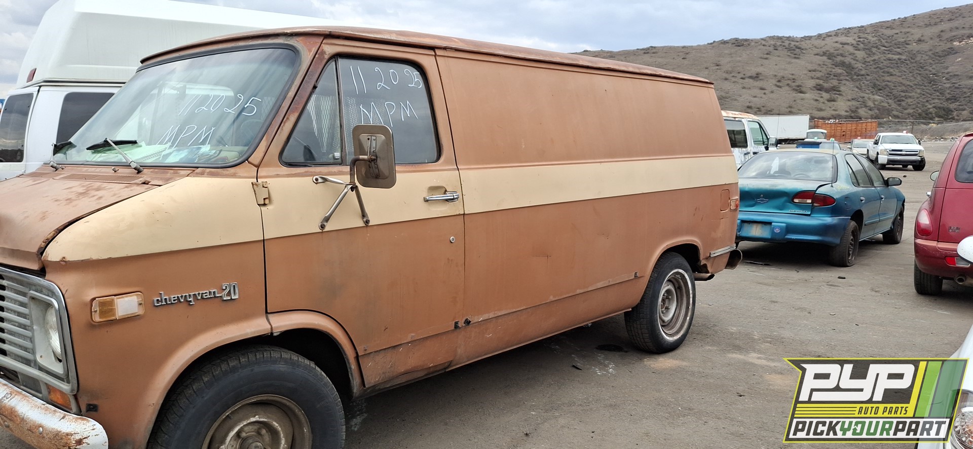 1974 CHEVROLET G20 VAN available for parts