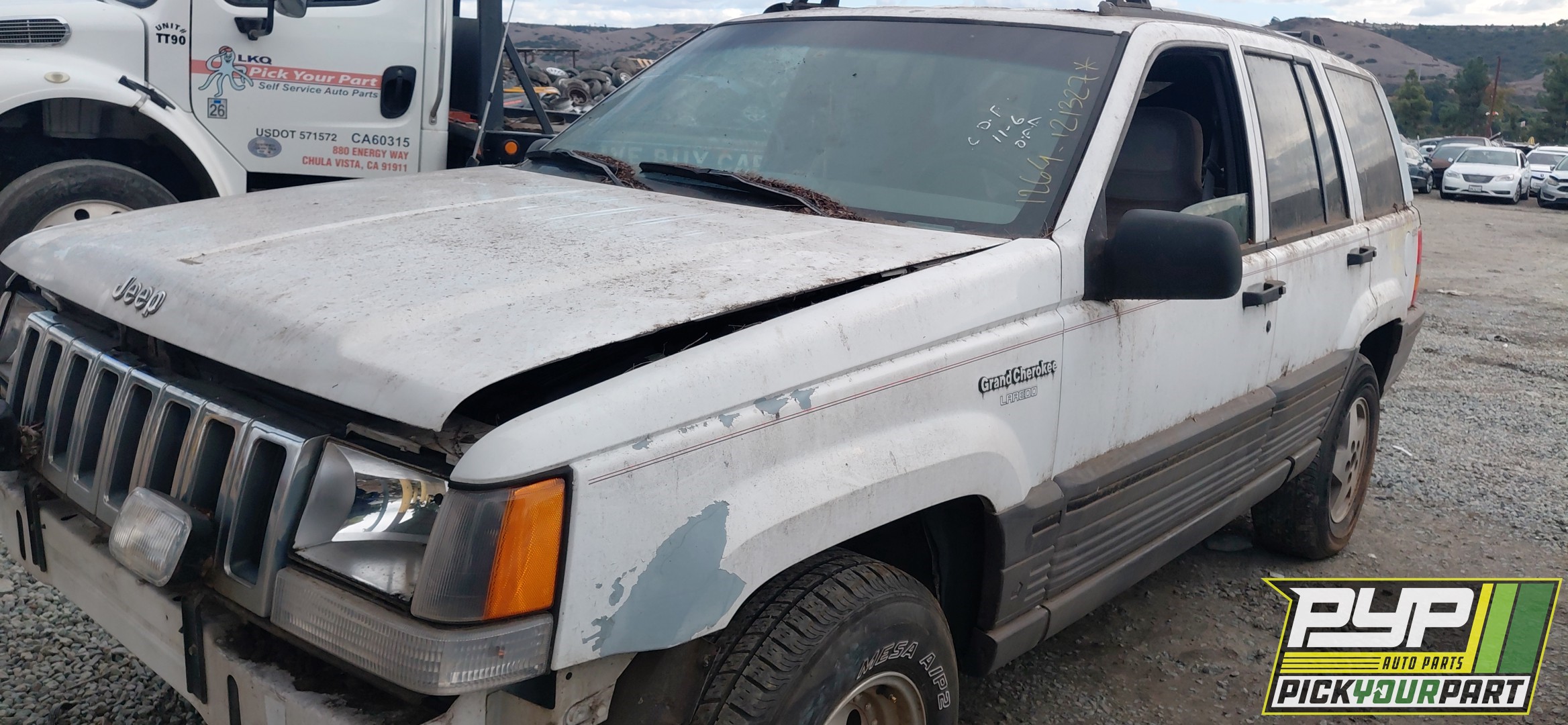 1993 JEEP GRAND CHEROKEE partes disponibles