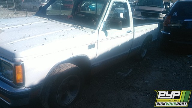 1990 CHEVROLET S10 partes disponibles