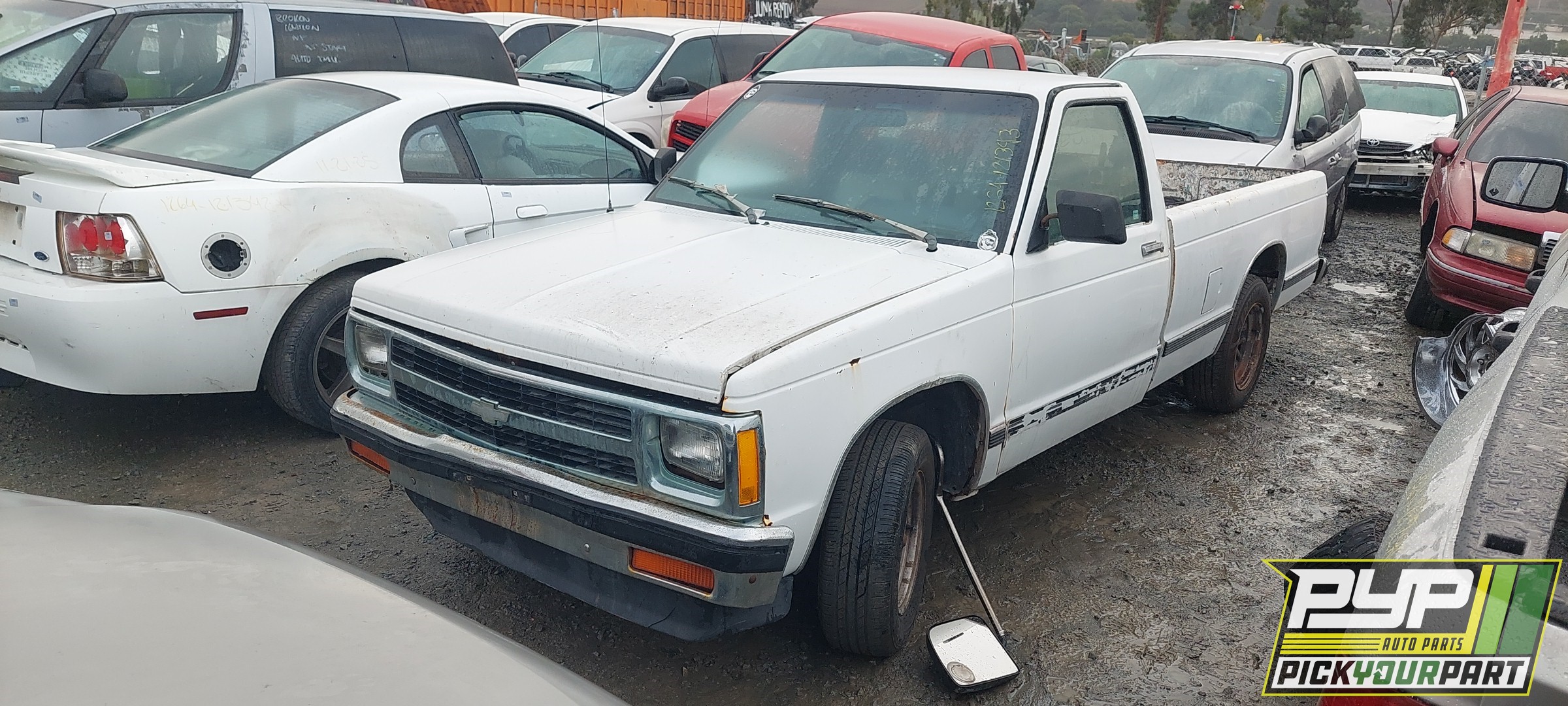 1993 CHEVROLET S10 partes disponibles