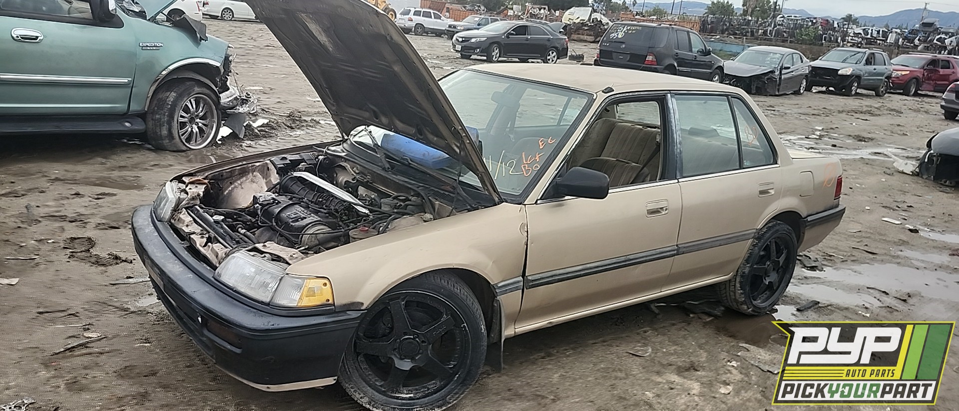 1989 HONDA CIVIC partes disponibles