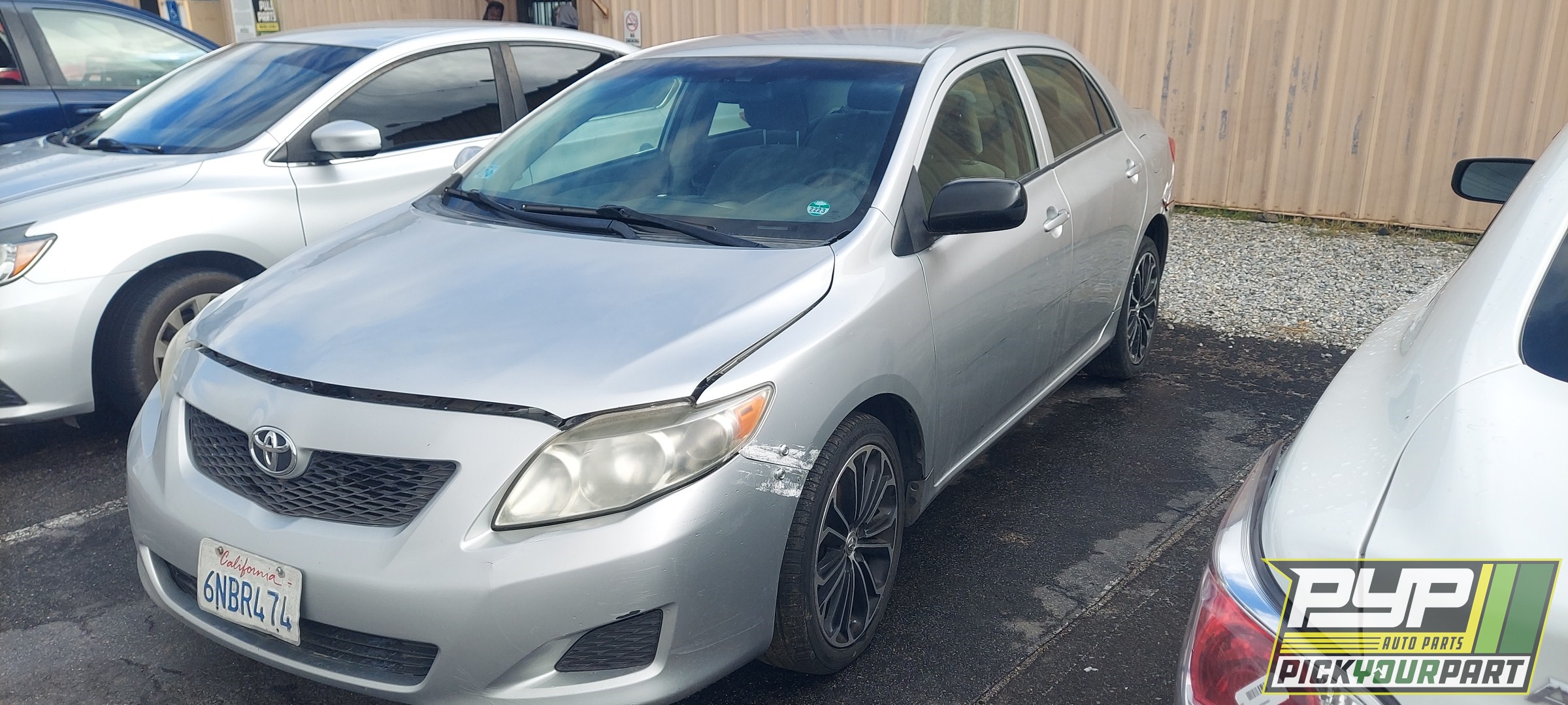 2010 TOYOTA COROLLA partes disponibles