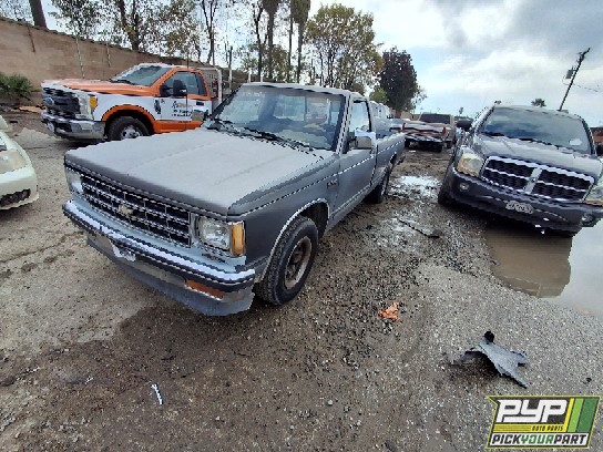 1989 CHEVROLET S10 partes disponibles