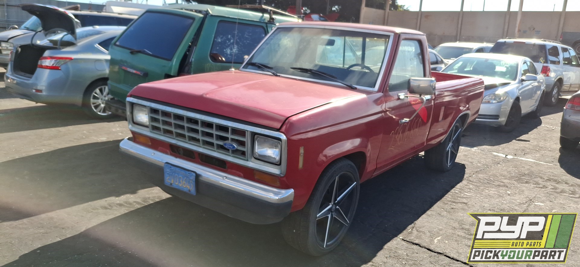 1986 FORD RANGER partes disponibles