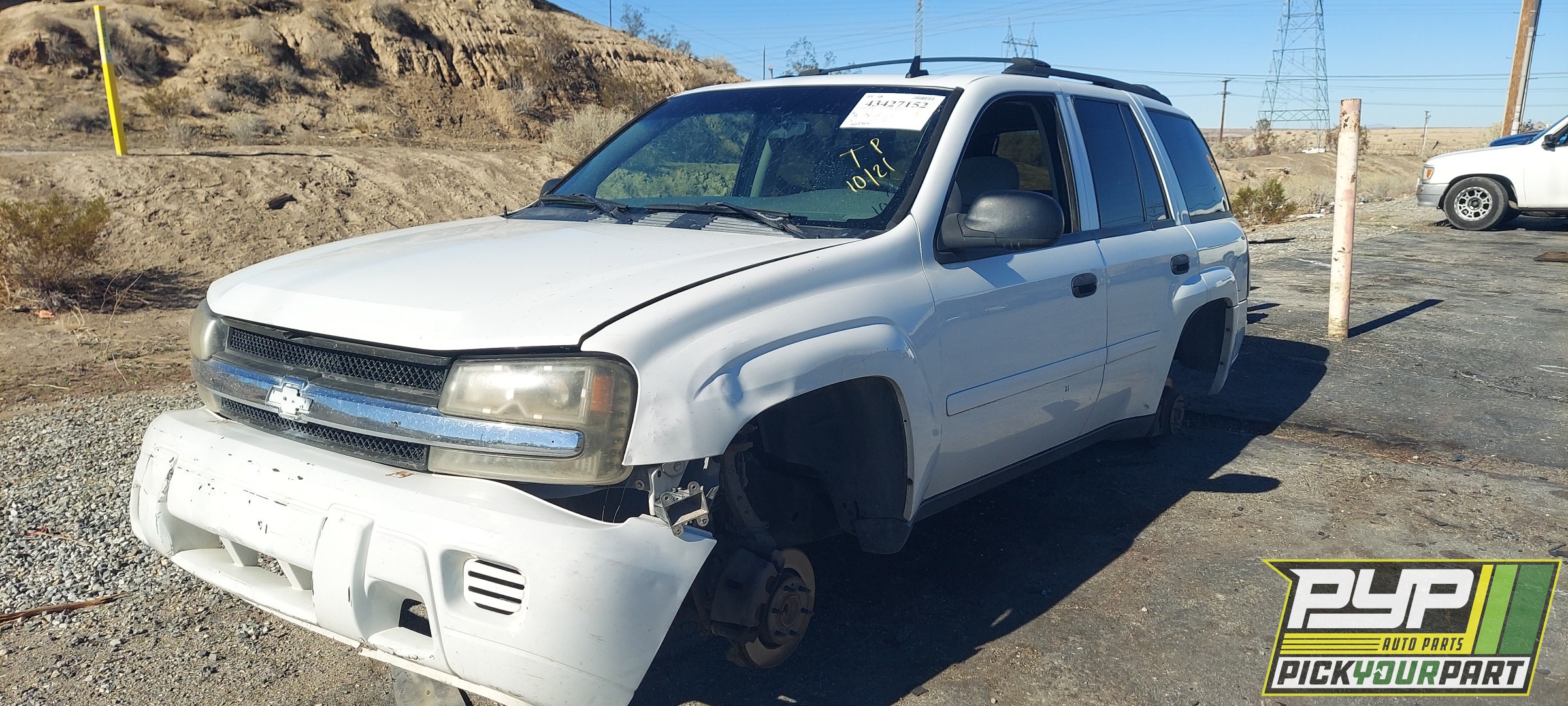 2007 CHEVROLET TRAILBLAZER partes disponibles