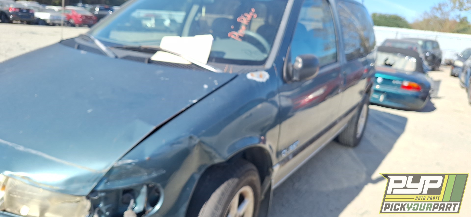 1997 NISSAN QUEST partes disponibles