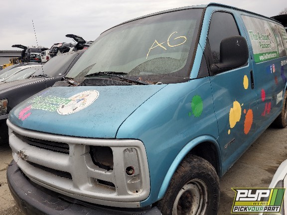 1999 CHEVROLET EXPRESS 1500 partes disponibles