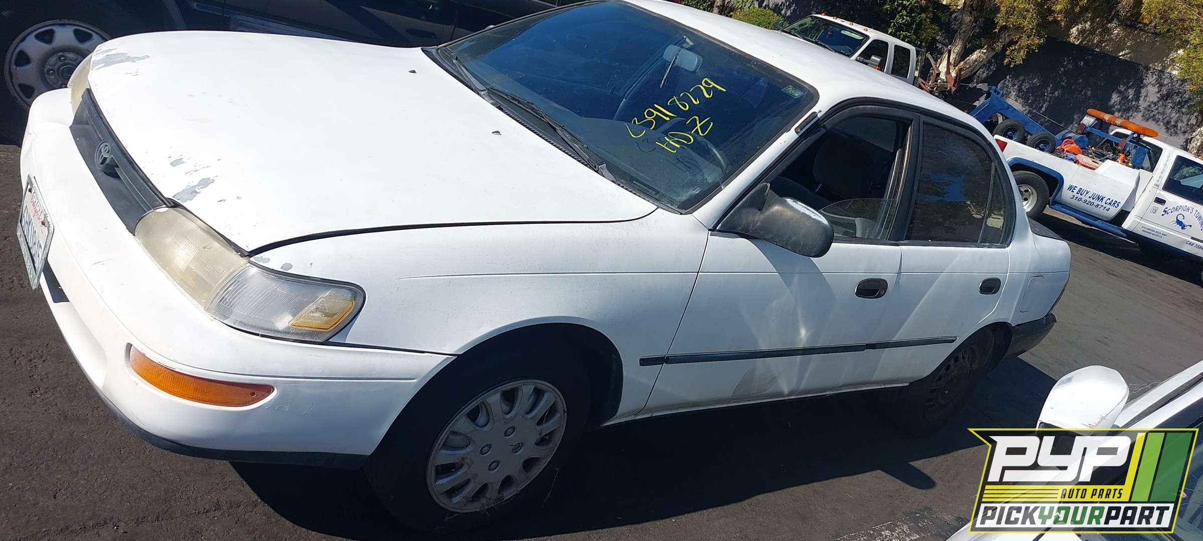1993 TOYOTA COROLLA partes disponibles