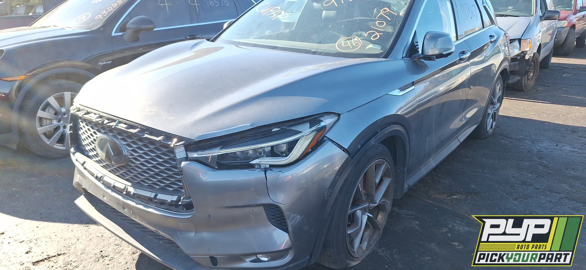 2020 INFINITI QX50 partes disponibles