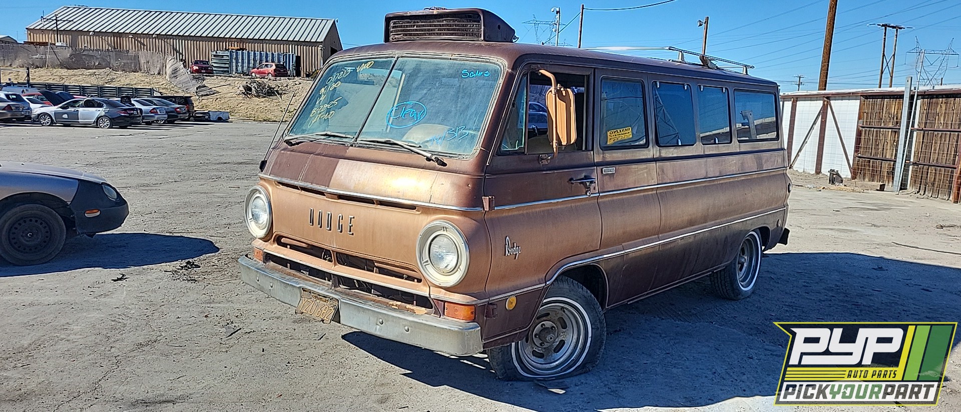 1969 DODGE A108 VAN partes disponibles