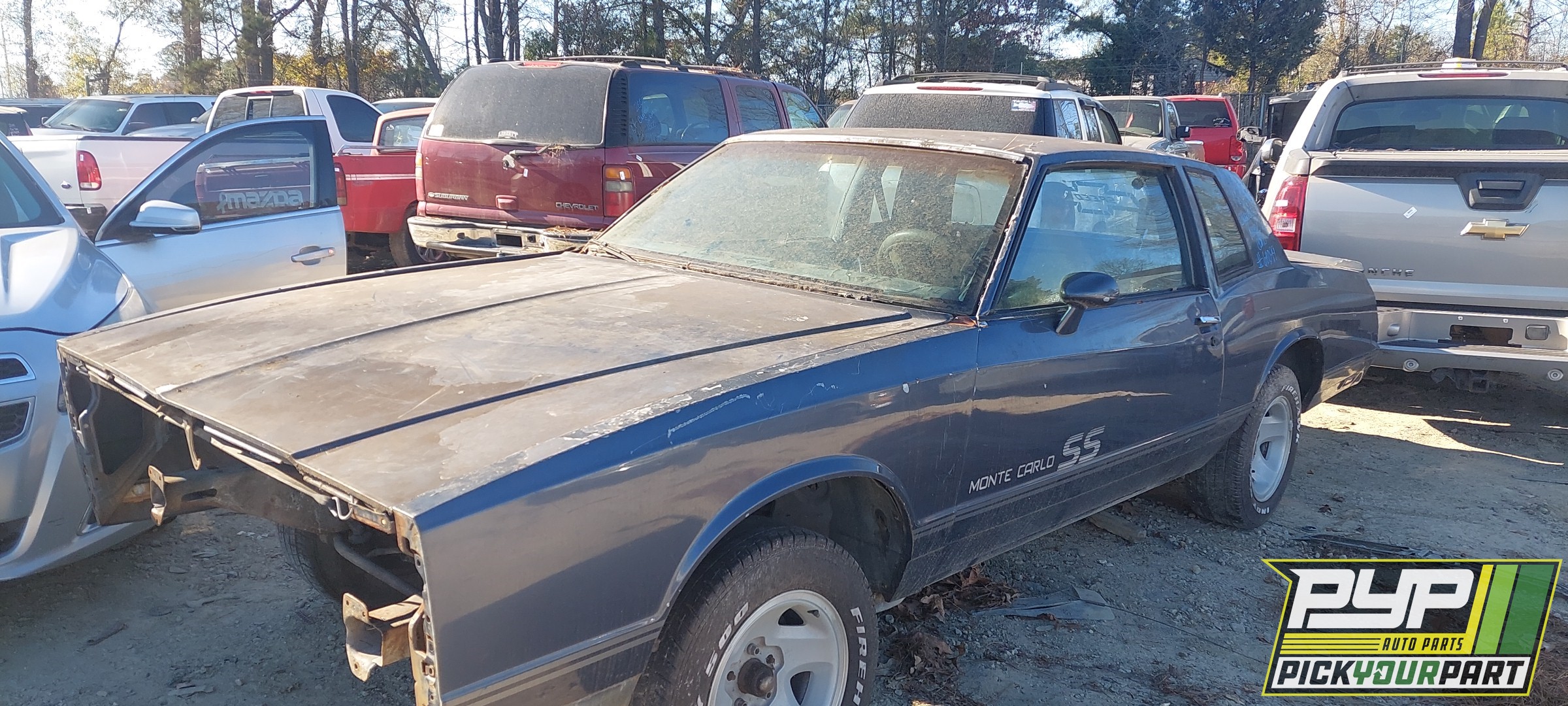 1983 CHEVROLET MONTE CARLO available for parts