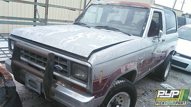 1985 FORD BRONCO II partes disponibles