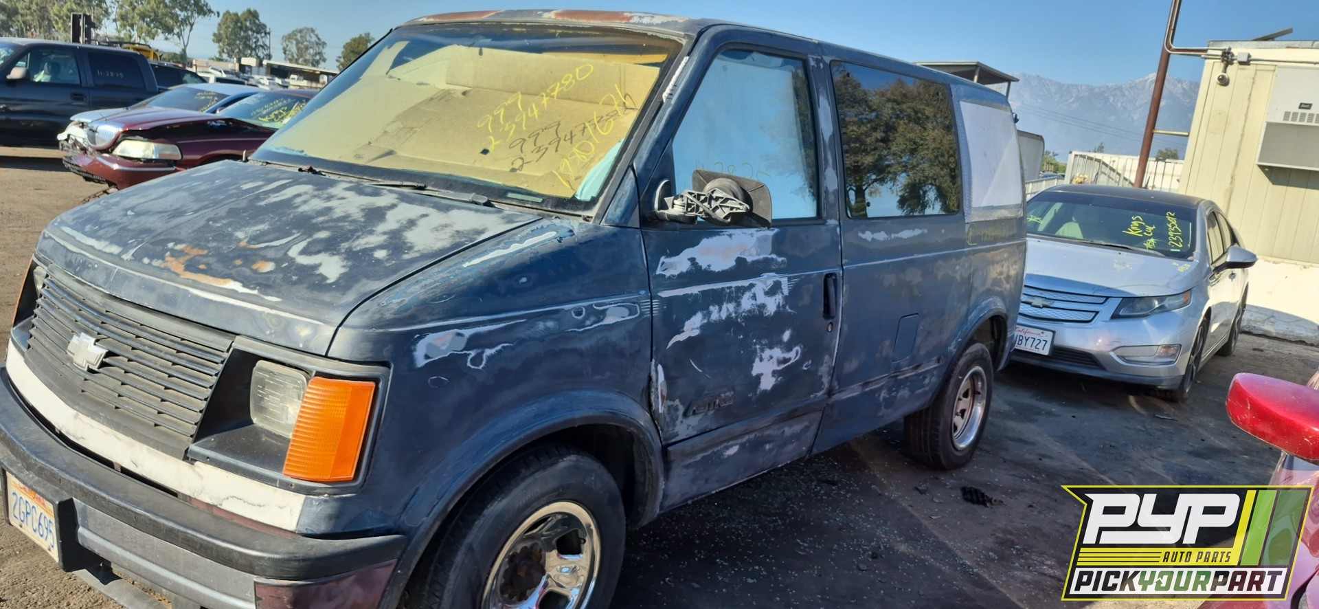 1987 CHEVROLET ASTRO partes disponibles