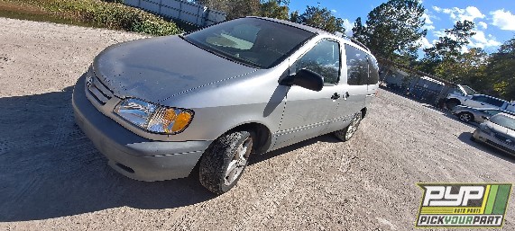 2001 TOYOTA SIENNA partes disponibles