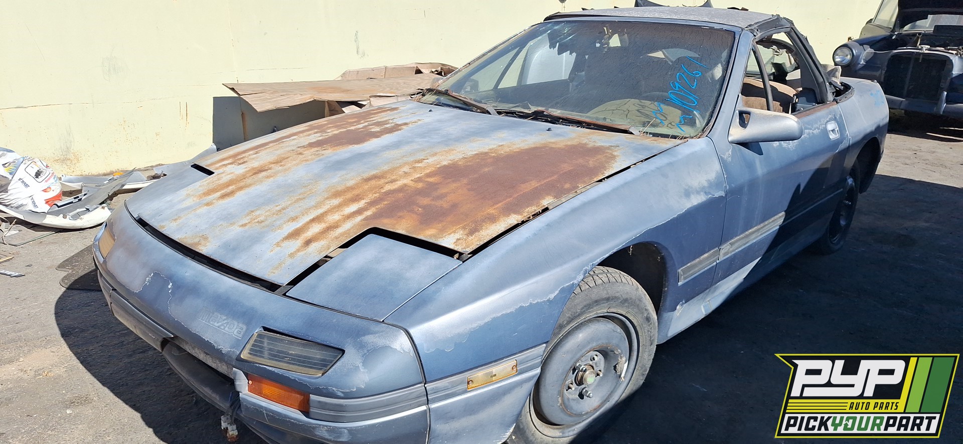 1988 MAZDA RX-7 partes disponibles