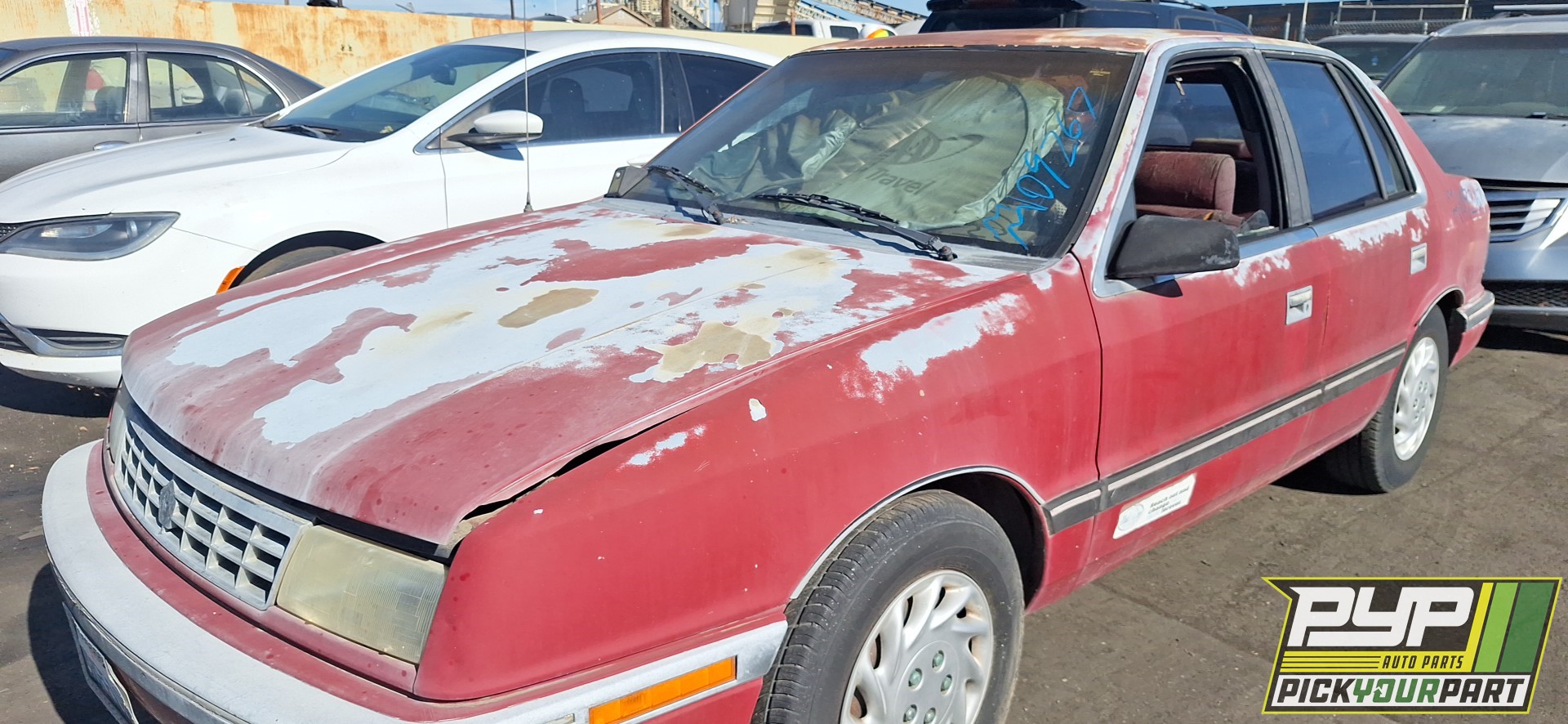 1989 PLYMOUTH SUNDANCE partes disponibles