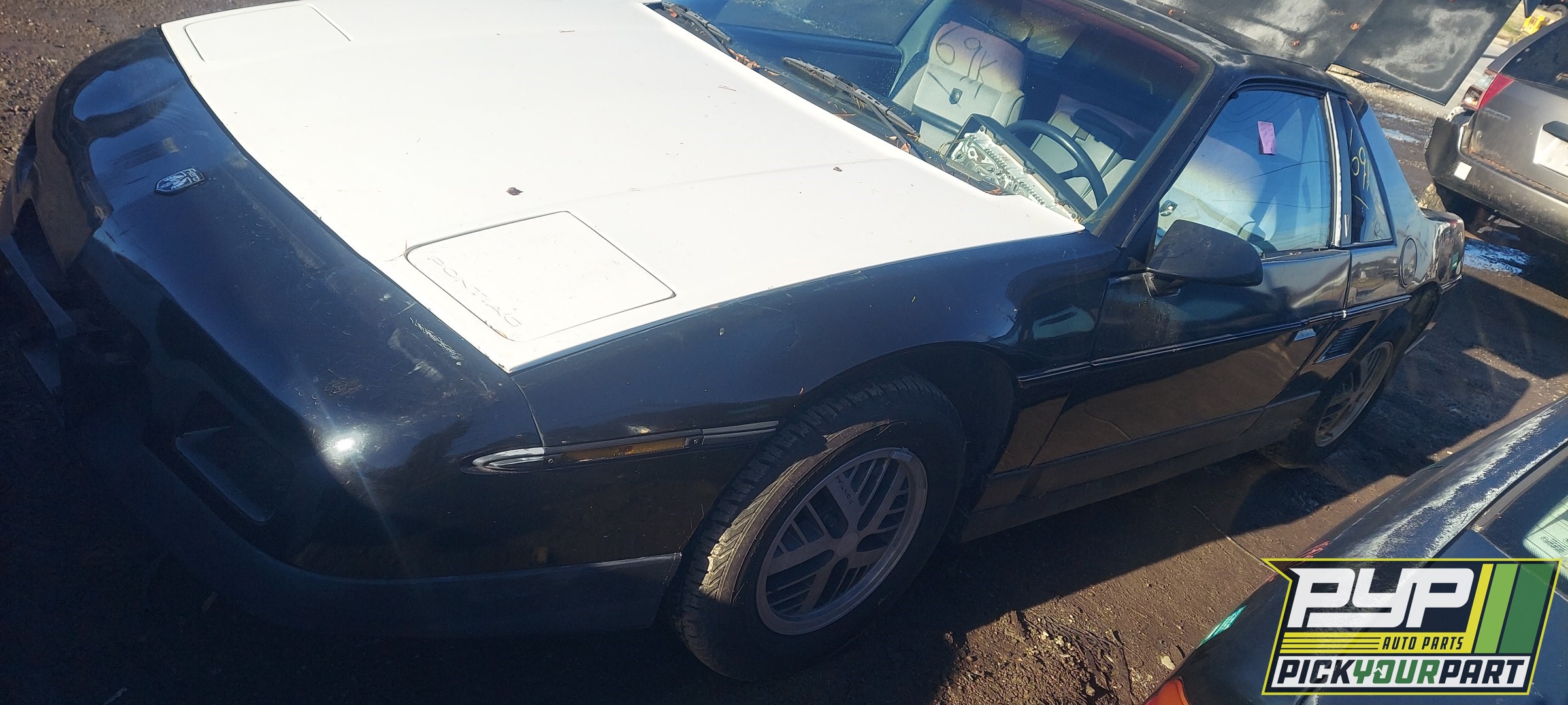 1986 PONTIAC FIERO partes disponibles