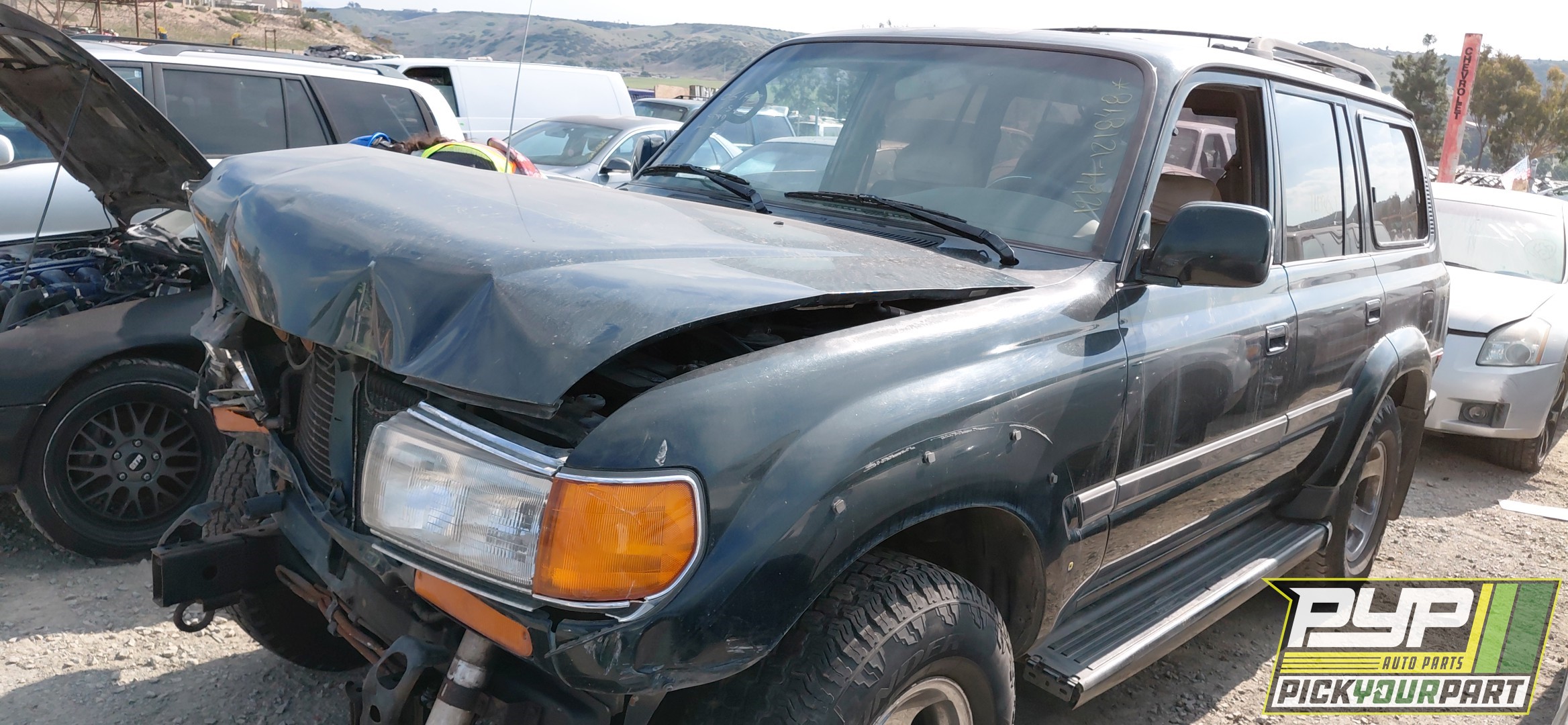 1997 TOYOTA LAND CRUISER partes disponibles