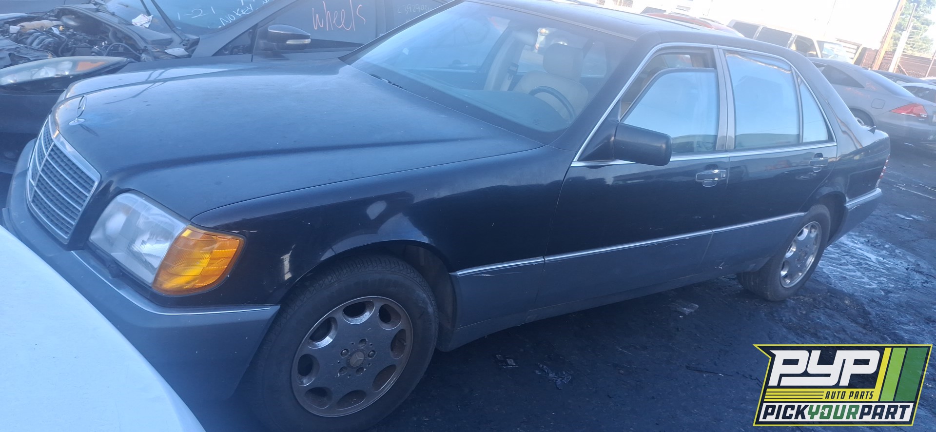 1993 MERCEDES-BENZ 400SEL partes disponibles