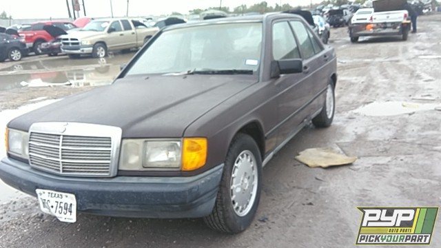 1987 MERCEDES-BENZ 190D available for parts