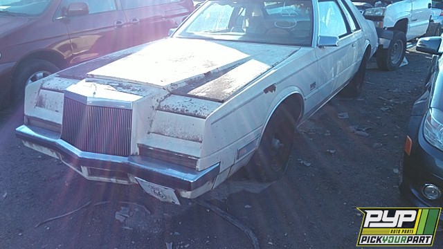 1981 CHRYSLER IMPERIAL partes disponibles
