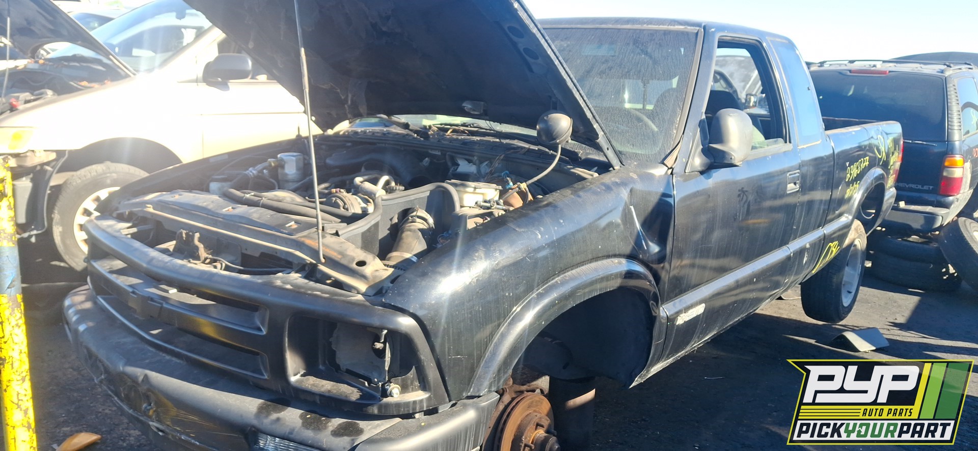 1997 CHEVROLET S10 partes disponibles