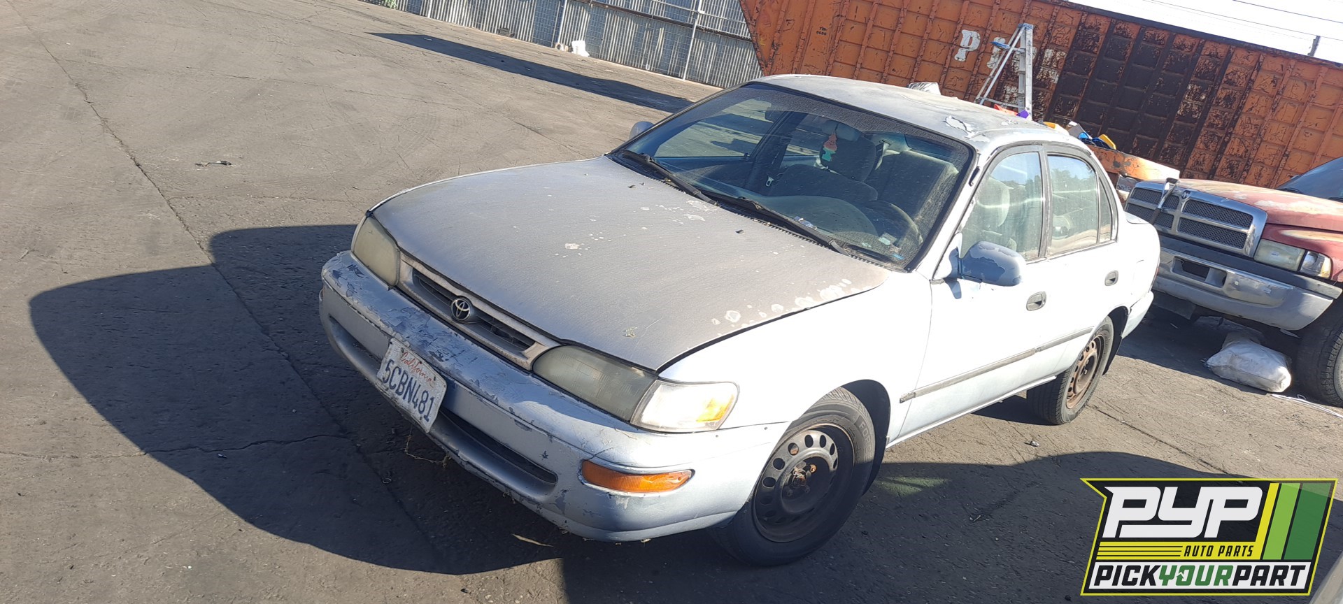1996 TOYOTA COROLLA partes disponibles