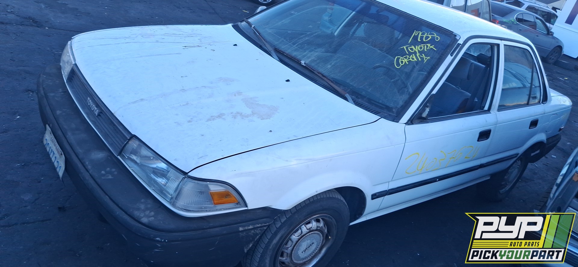 1988 TOYOTA COROLLA available for parts