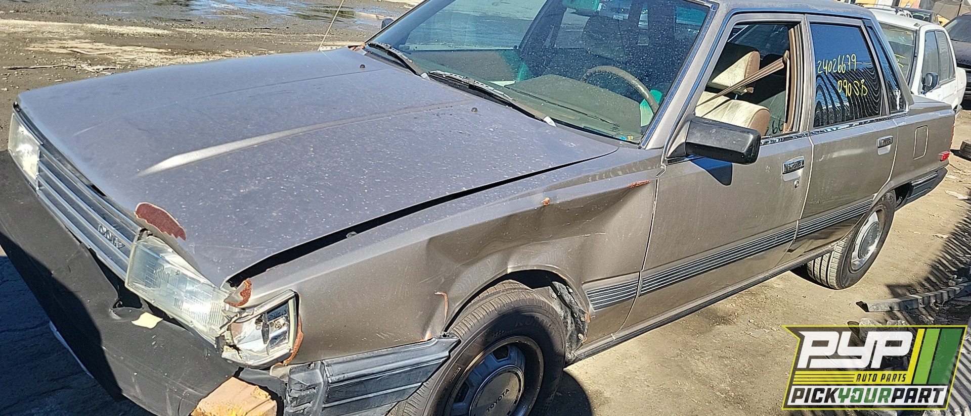 1986 TOYOTA CAMRY partes disponibles