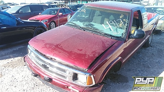 1995 CHEVROLET S10 partes disponibles
