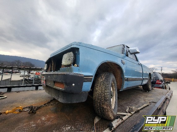 1982 CHEVROLET S-10 available for parts