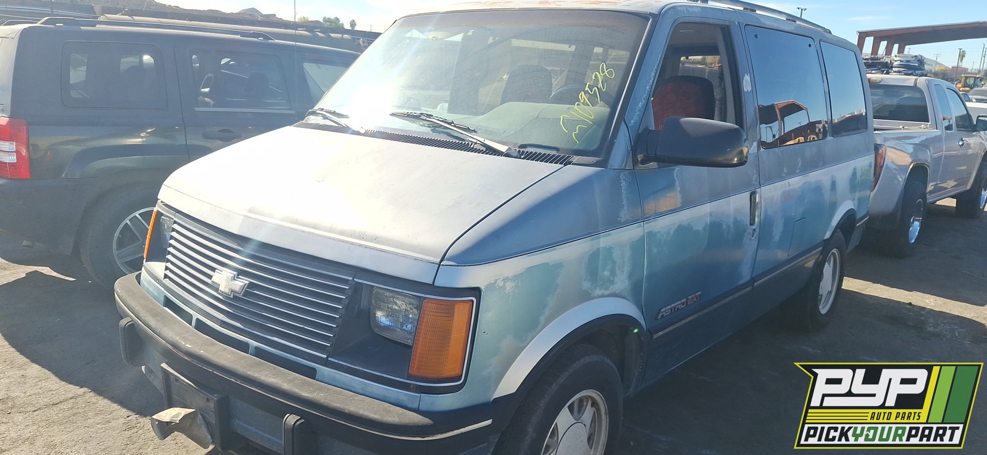 1993 CHEVROLET ASTRO partes disponibles