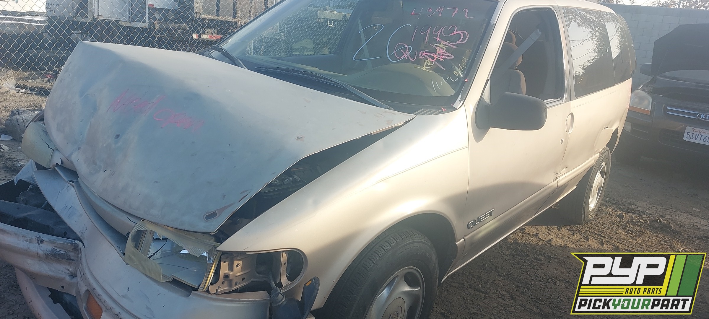 1993 NISSAN QUEST available for parts