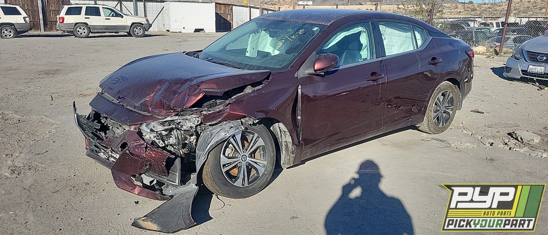 2020 NISSAN SENTRA partes disponibles