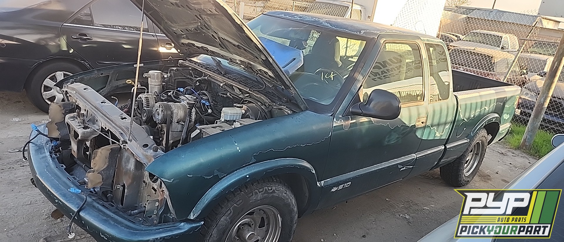 1998 CHEVROLET S10 partes disponibles