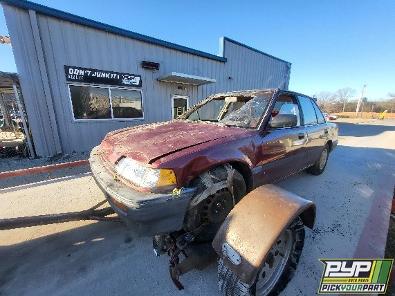 1989 HONDA CIVIC partes disponibles