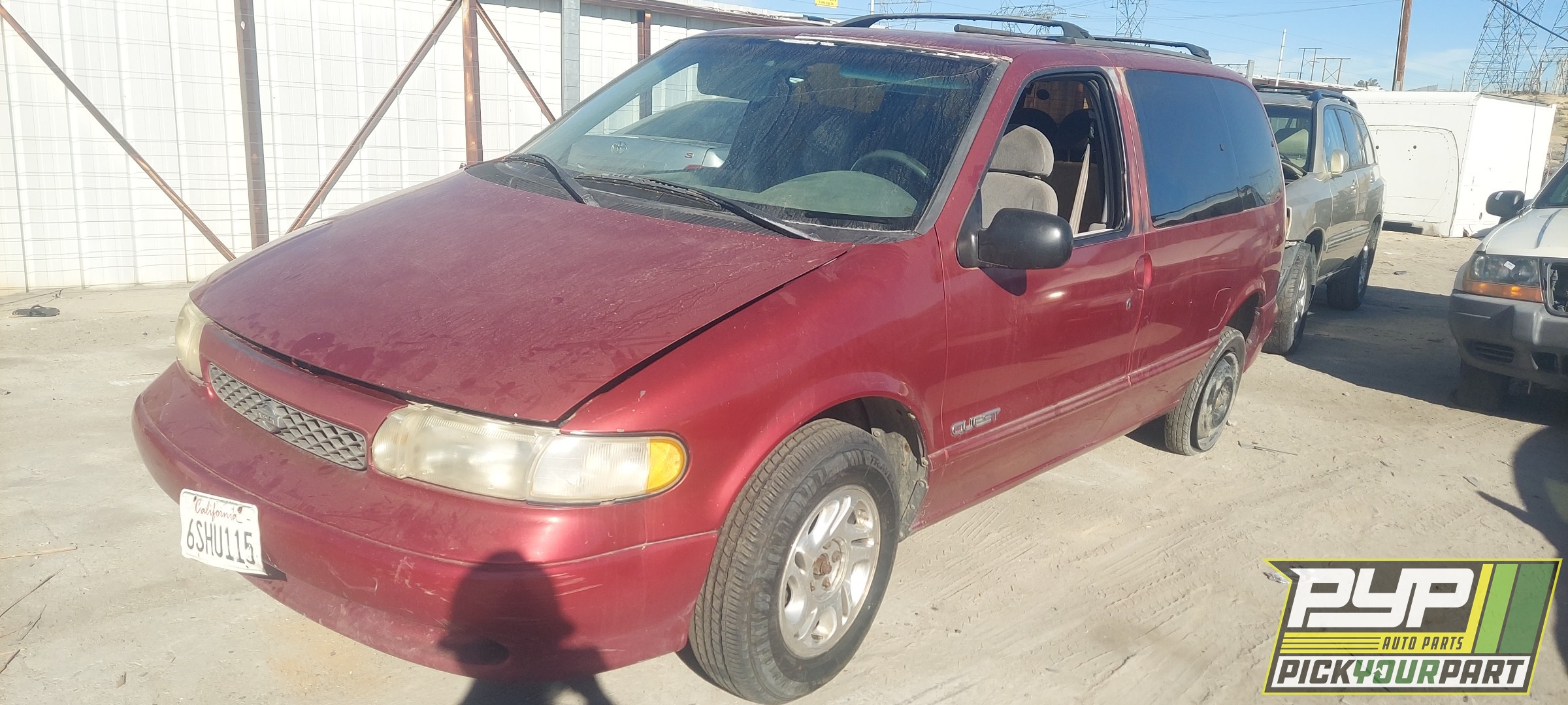 1997 NISSAN QUEST available for parts