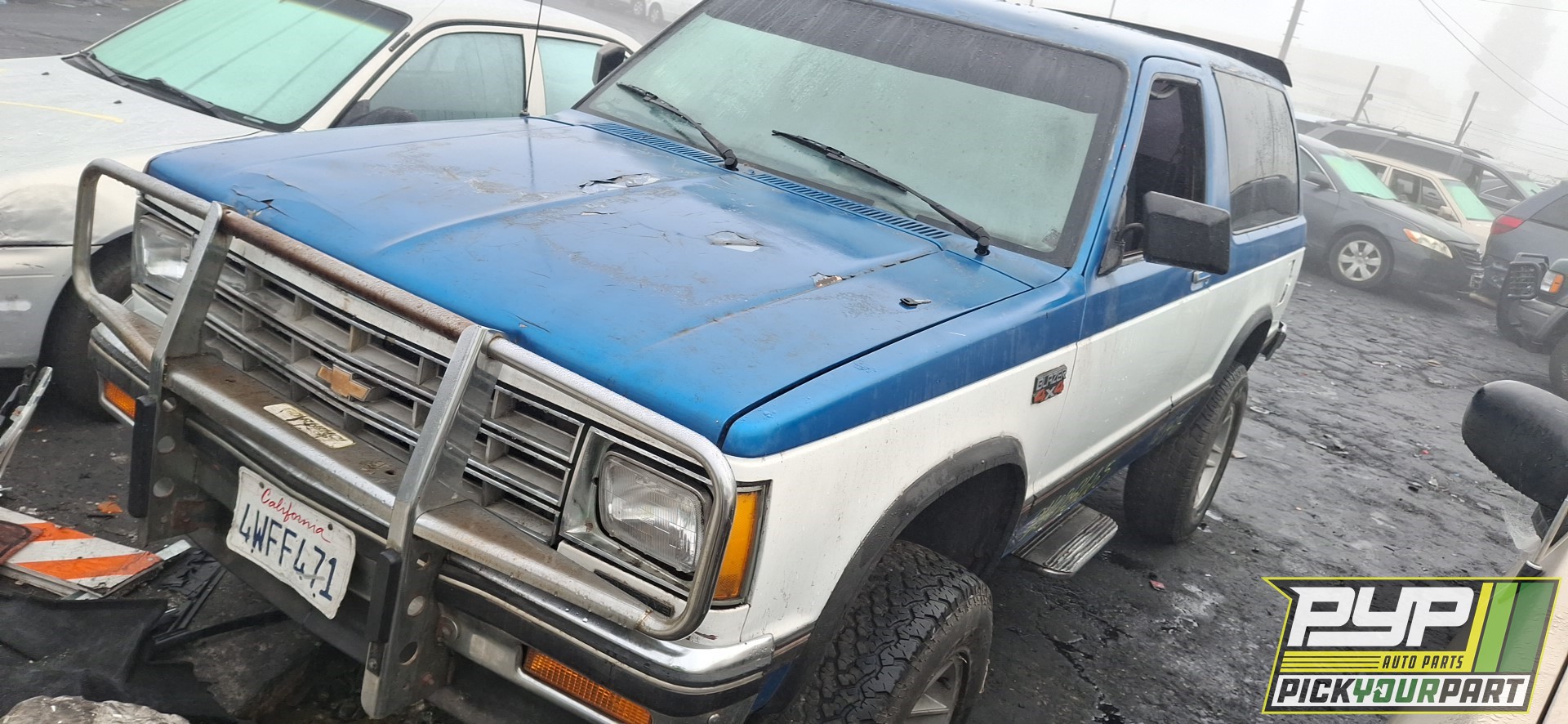1984 CHEVROLET S-10 BLAZER available for parts