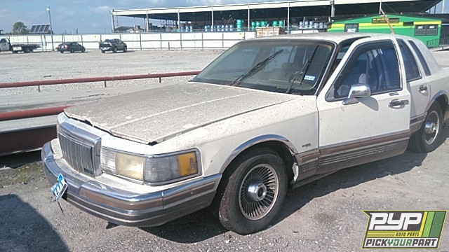 1990 LINCOLN TOWN CAR partes disponibles