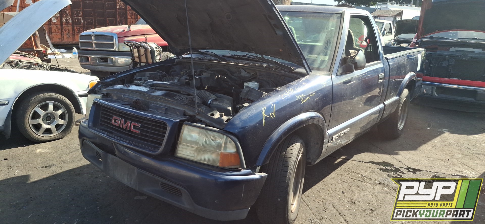 1999 GMC SONOMA partes disponibles