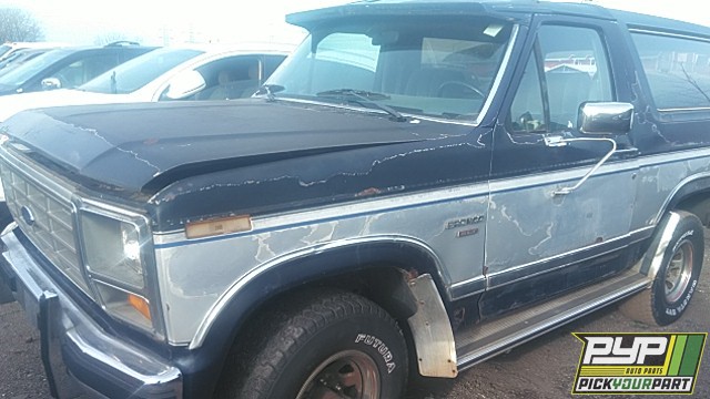 1986 FORD BRONCO partes disponibles