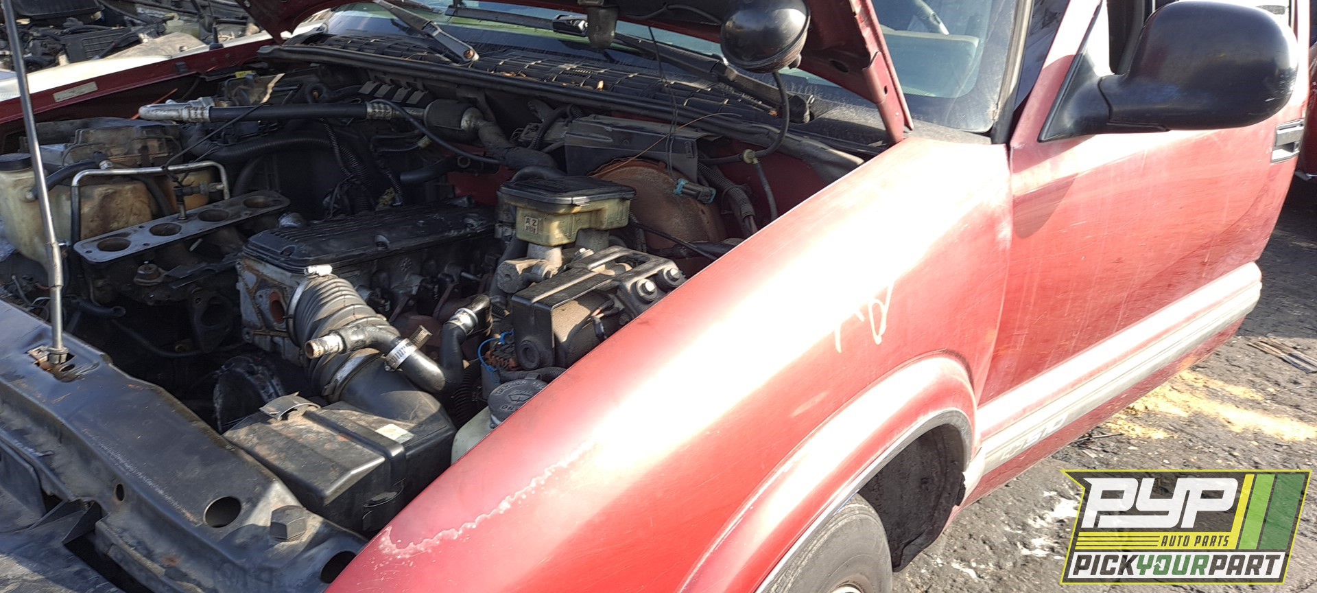 1997 CHEVROLET S10 partes disponibles