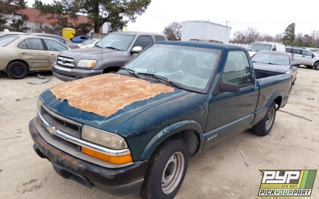 1998 CHEVROLET S10 partes disponibles