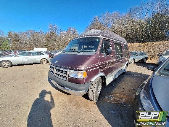 1997 DODGE RAM 2500 VAN partes disponibles