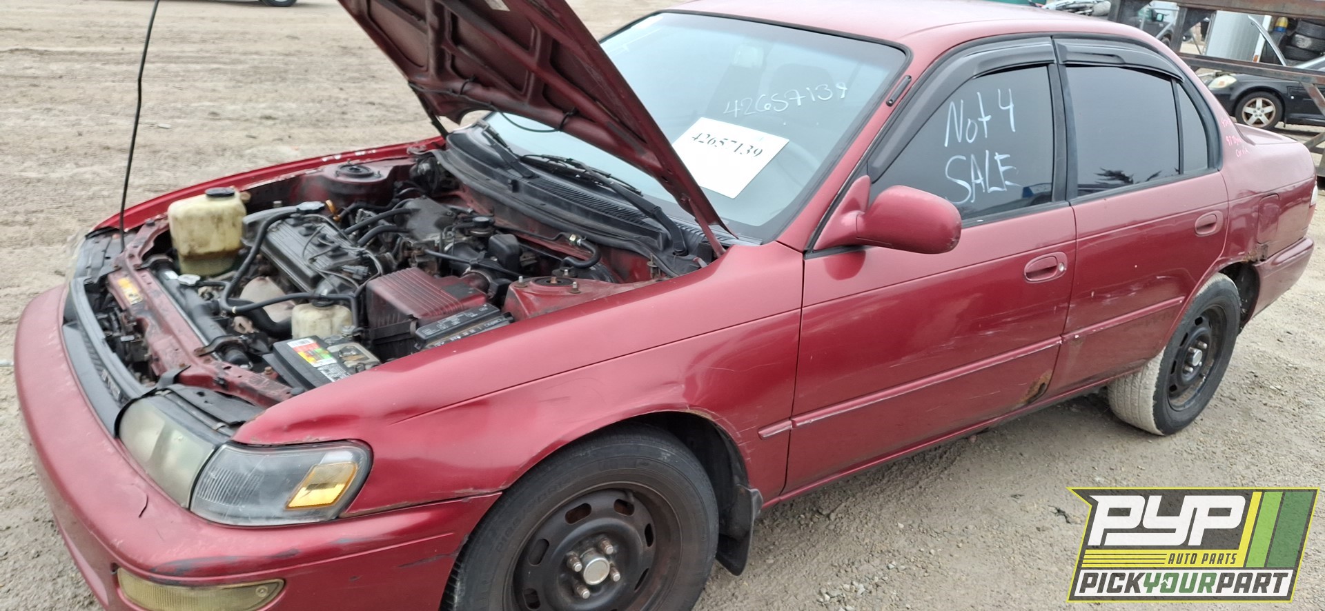 1997 TOYOTA COROLLA partes disponibles