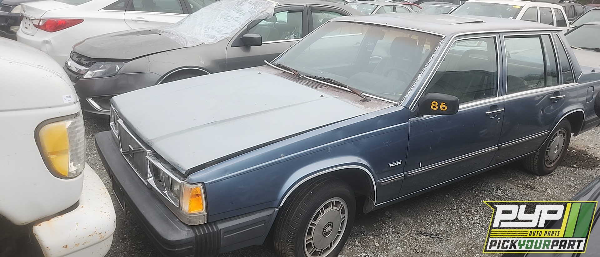1986 VOLVO 740 partes disponibles