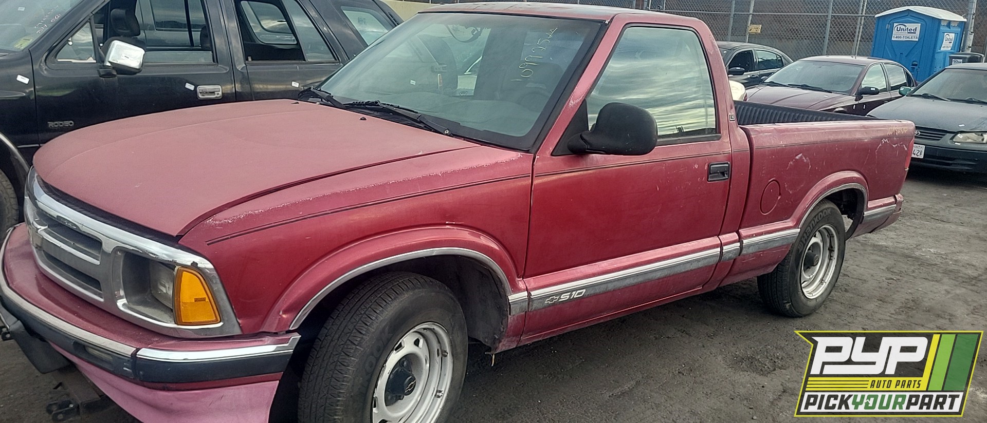 1994 CHEVROLET S10 available for parts