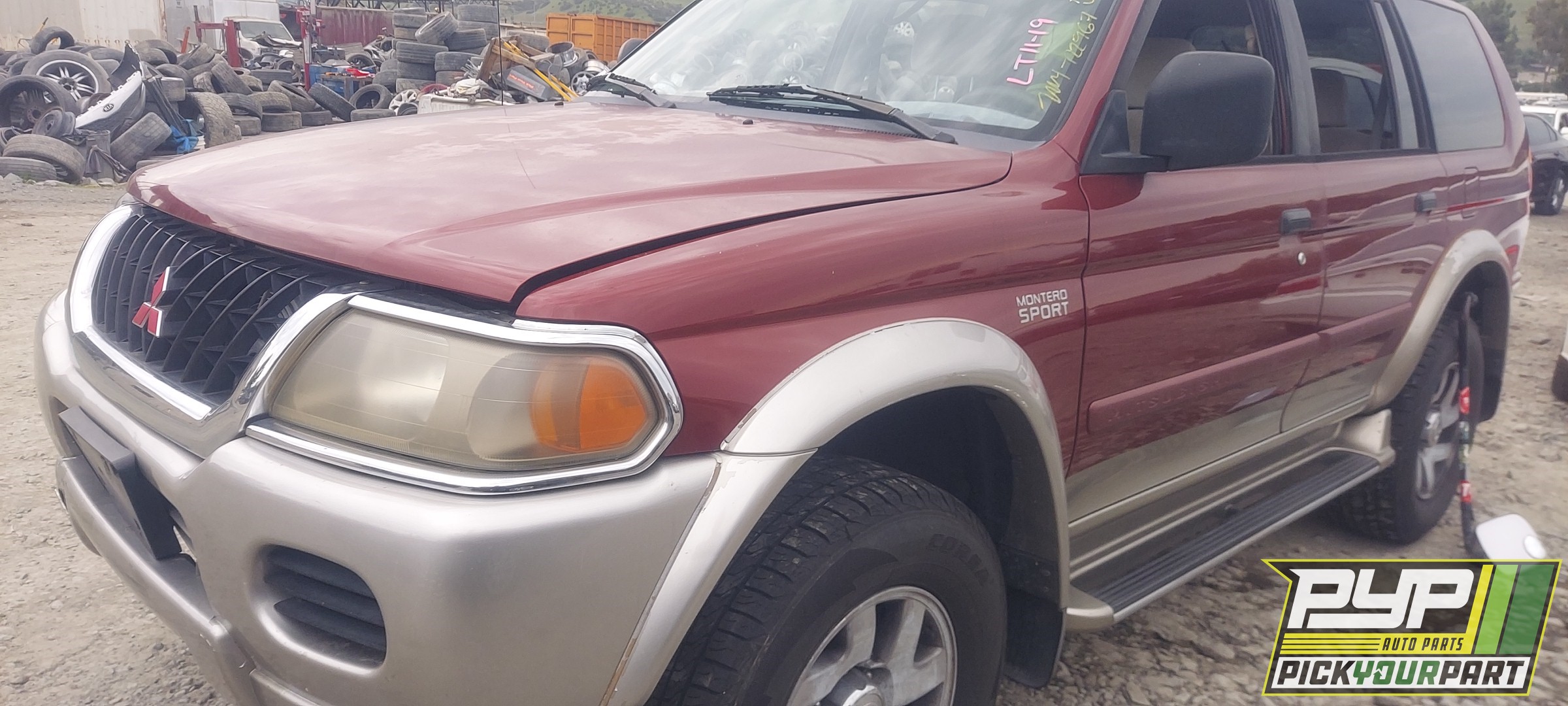 2001 MITSUBISHI MONTERO SPORT available for parts